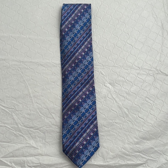 Missoni Other - Missoni multicolor blue purple black pattern silk tie